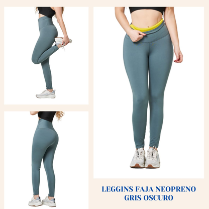 LEGGINS CON FAJA EN NEOPRENO