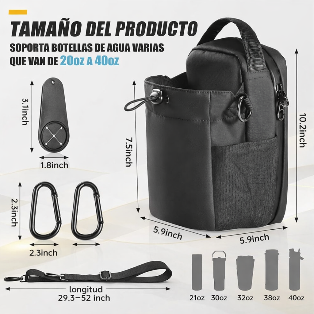 Bolso Magnético para Gym | Sistema Modular Patentado