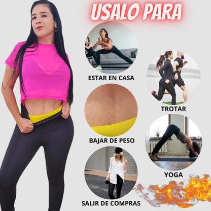 LEGGINS CON FAJA EN NEOPRENO