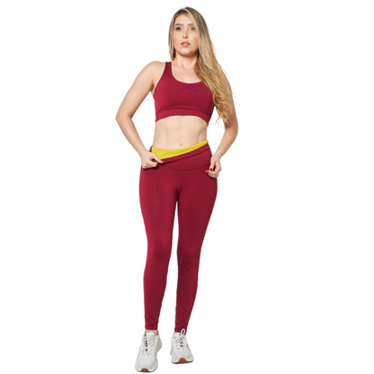 LEGGINS CON FAJA EN NEOPRENO